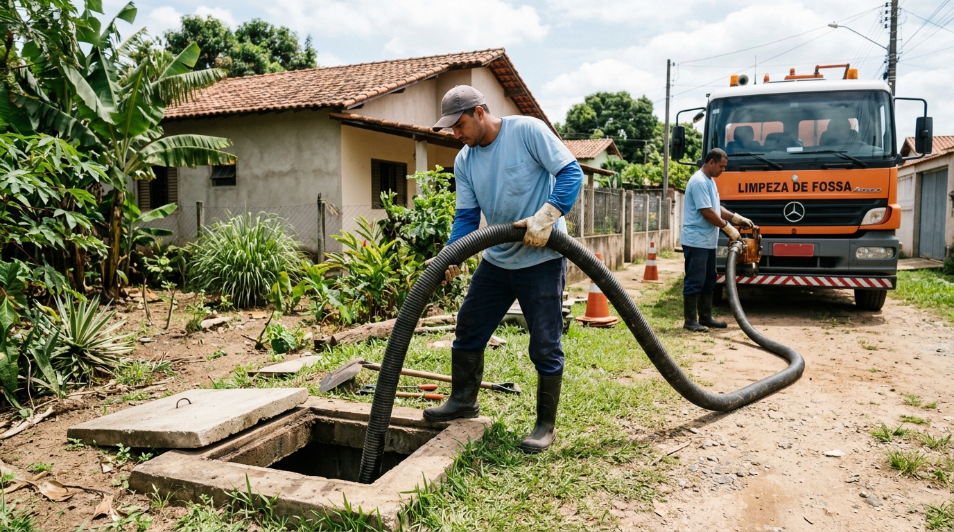 Desentupimento de Fossa em Brasília‑DF