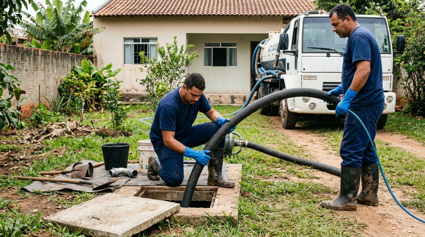 Sucção de Fossa em Brasília‑DF