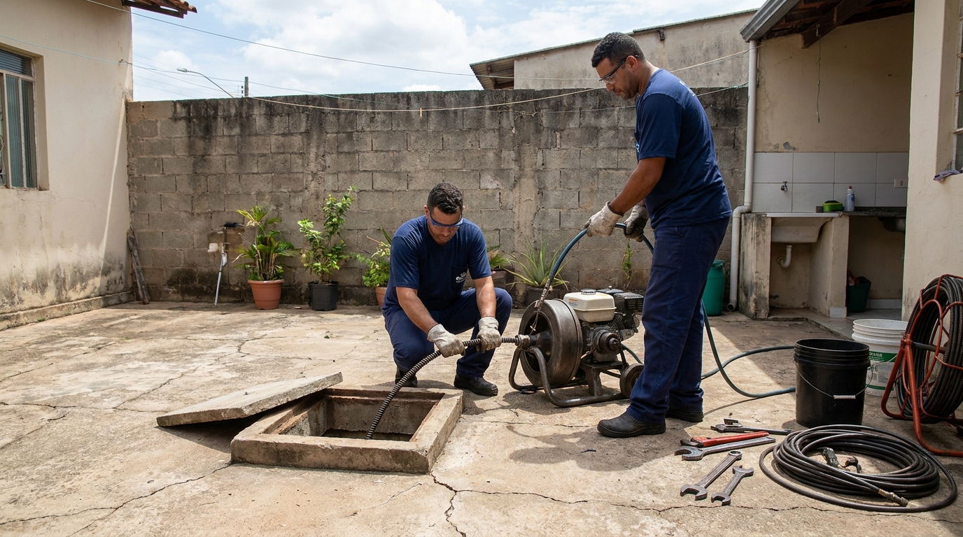 Sucção de Resíduos em Brasília‑DF